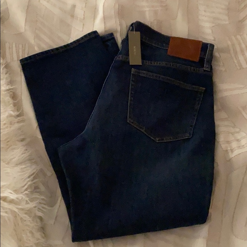 J crew Demi boot crop jeans